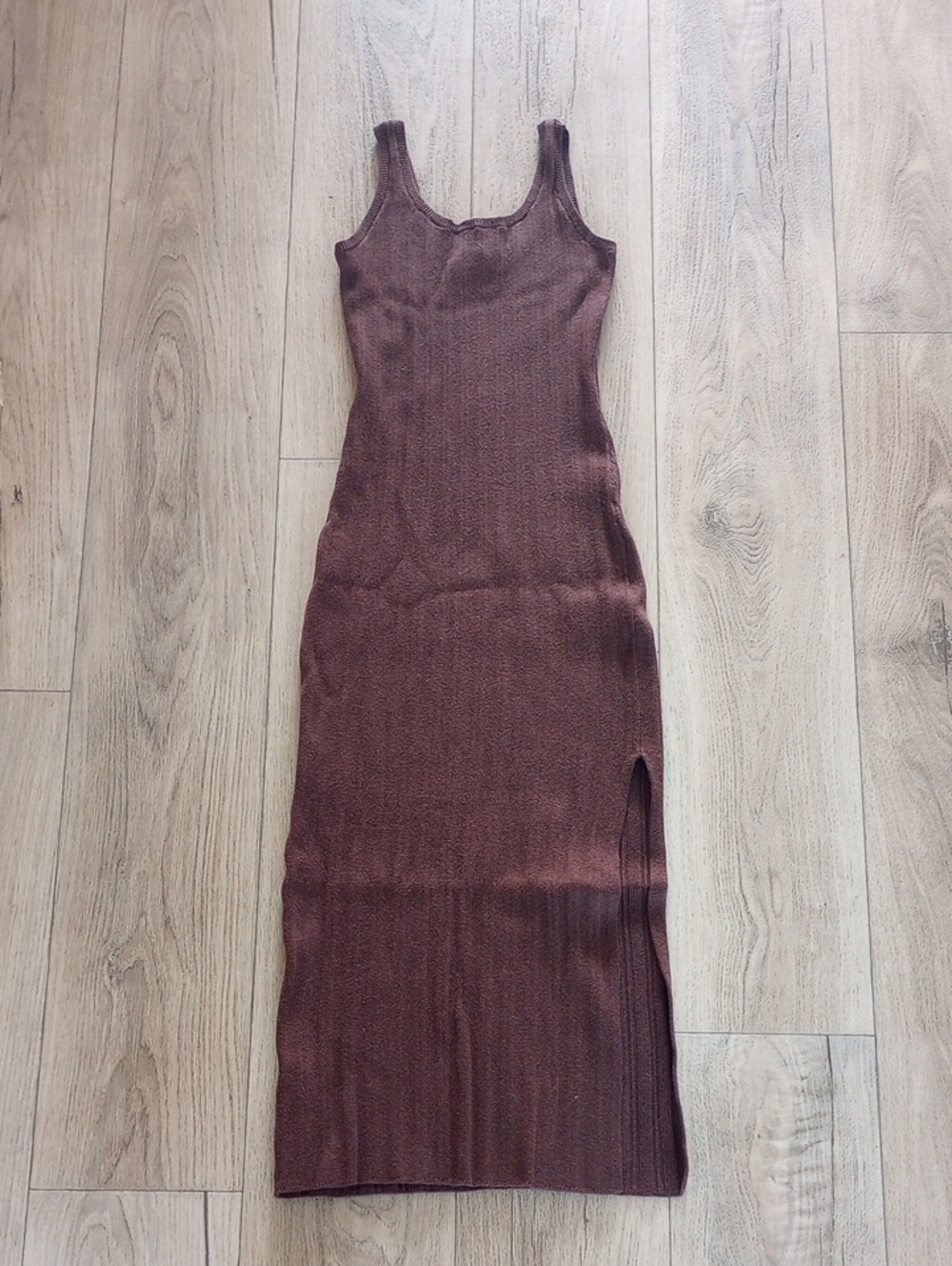 Abercrombie Chocolate Brown Sweater Midi Dress Size Small